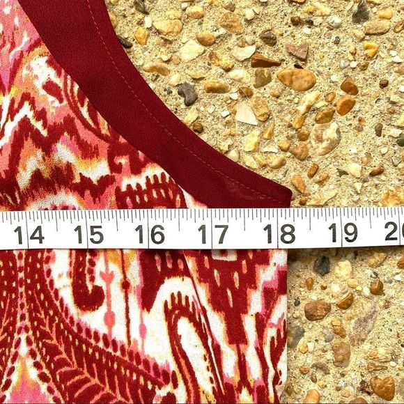 Like New Sanctuary Paisley High Low Boho Tank S - Picture 4 of 8